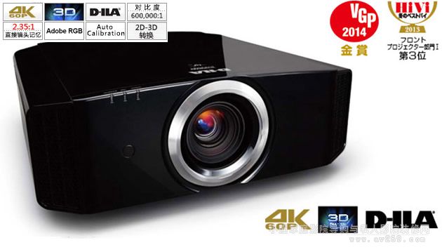 JVC�ӰͶӰ�CDLA-XC5880RB 3D����4KͶӰ�C