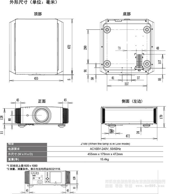 JVC XC7890RBͶӰ�C�ߴ电(sh��)��(j��)