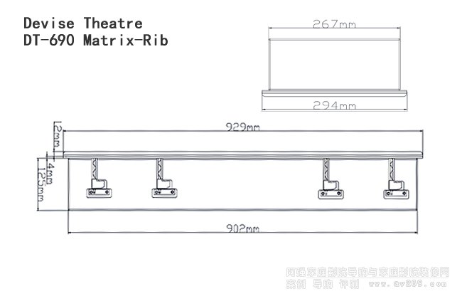 ����Devise Theatre DT-690 Matrix-Rib�����뉦����ߴ煢��(sh��)