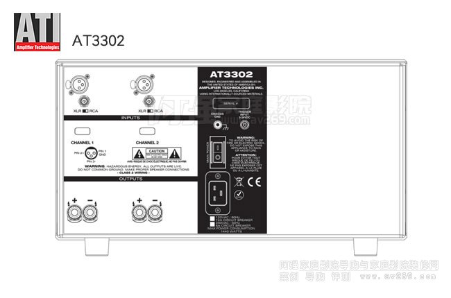 ����ATI���� AT3302����330W�󼉹���