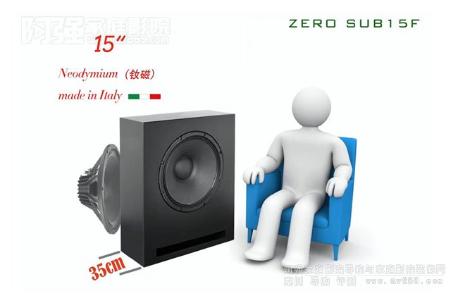 Ӣ��STOXSOUND  ZERO-SUB15F����ڏ�����15Ӣ��ӰԺ��������