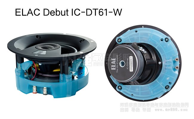 ELAC Debut IC-DT61-W 6.5�����ʽ��ͥӰԺ�P��
